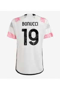 Juventus Leonardo Bonucci #19 Fotballdrakt Borte Klær 2023-24 Korte ermer